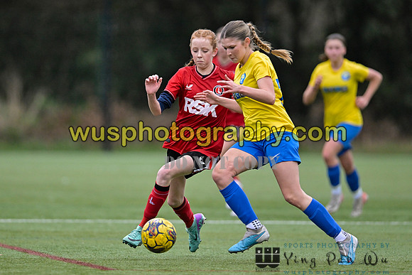 20240217-161839D Charlton Athletic Academy Girls U14 v Kings Hill FC Girls U15