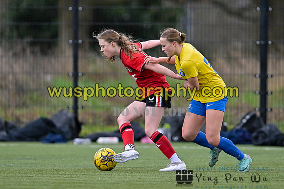 20240217-162309 Charlton Athletic Academy Girls U14 v Kings Hill FC Girls U15