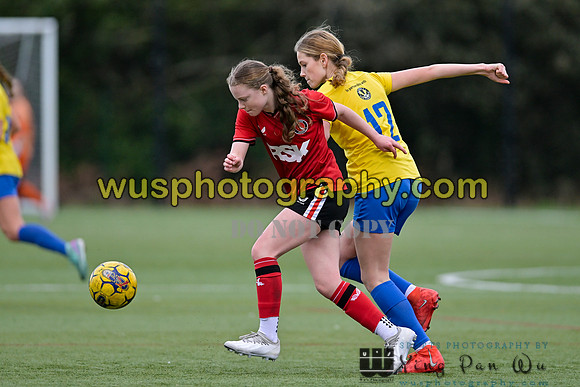 20240217-154129A Charlton Athletic Academy Girls U14 v Kings Hill FC Girls U15