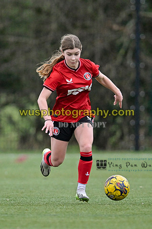 20240217-160717A Charlton Athletic Academy Girls U14 v Kings Hill FC Girls U15
