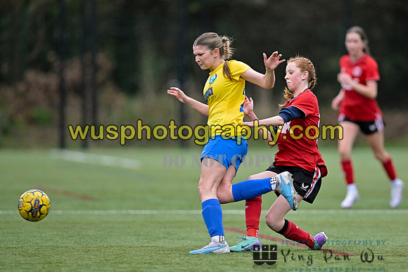 20240217-161840 Charlton Athletic Academy Girls U14 v Kings Hill FC Girls U15