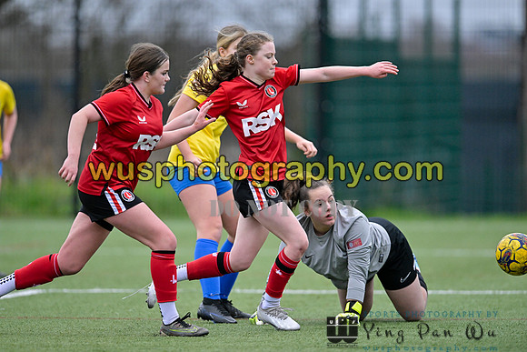 20240217-161717 Charlton Athletic Academy Girls U14 v Kings Hill FC Girls U15