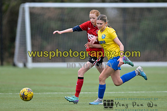 20240217-161838 Charlton Athletic Academy Girls U14 v Kings Hill FC Girls U15