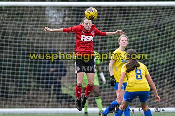 20240217-162735 Charlton Athletic Academy Girls U14 v Kings Hill FC Girls U15