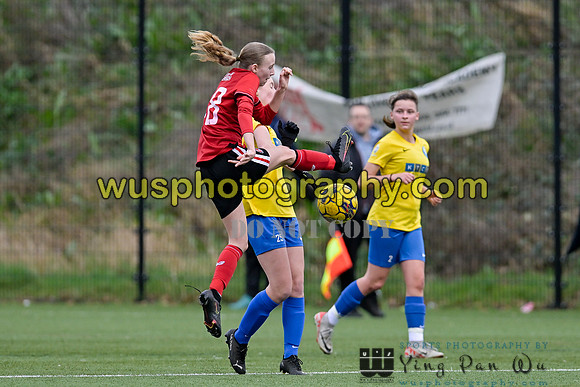 20240217-153537 Charlton Athletic Academy Girls U14 v Kings Hill FC Girls U15