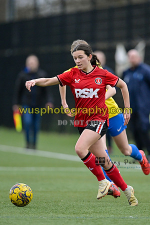 20240217-160725A Charlton Athletic Academy Girls U14 v Kings Hill FC Girls U15