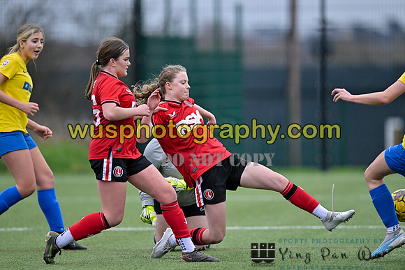 20240217-161717C Charlton Athletic Academy Girls U14 v Kings Hill FC Girls U15