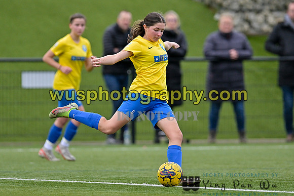 20240217-155458 Charlton Athletic Academy Girls U14 v Kings Hill FC Girls U15
