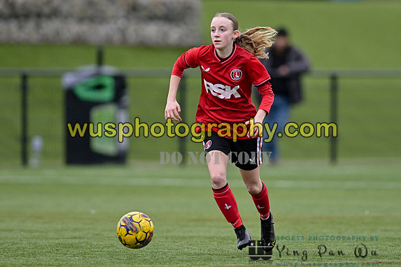 20240217-155500 Charlton Athletic Academy Girls U14 v Kings Hill FC Girls U15