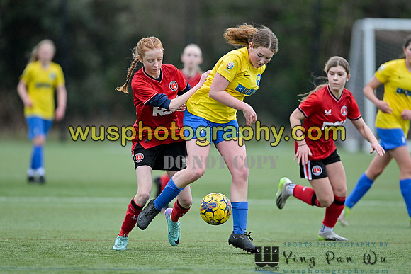 20240217-163137A Charlton Athletic Academy Girls U14 v Kings Hill FC Girls U15