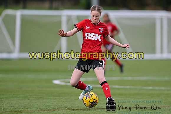 20240217-150745B Charlton Athletic Academy Girls U14 v Kings Hill FC Girls U15