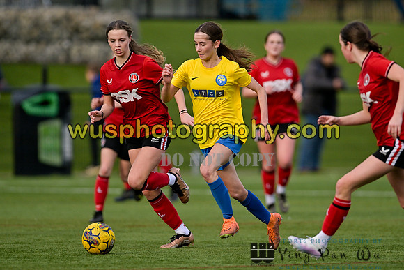 20240217-151835 Charlton Athletic Academy Girls U14 v Kings Hill FC Girls U15
