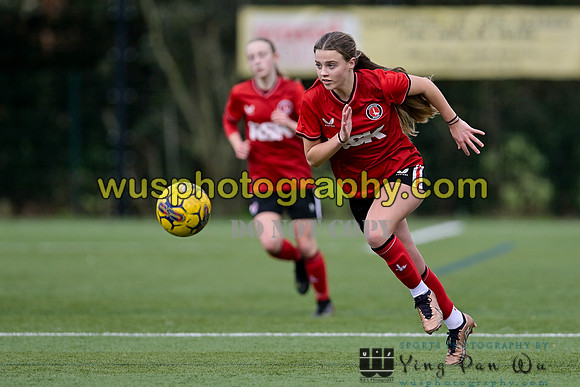 20240217-151138B Charlton Athletic Academy Girls U14 v Kings Hill FC Girls U15