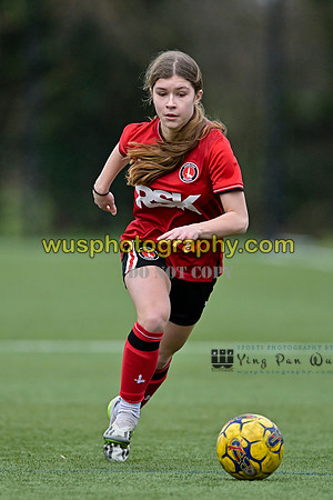 20240217-155620 Charlton Athletic Academy Girls U14 v Kings Hill FC Girls U15
