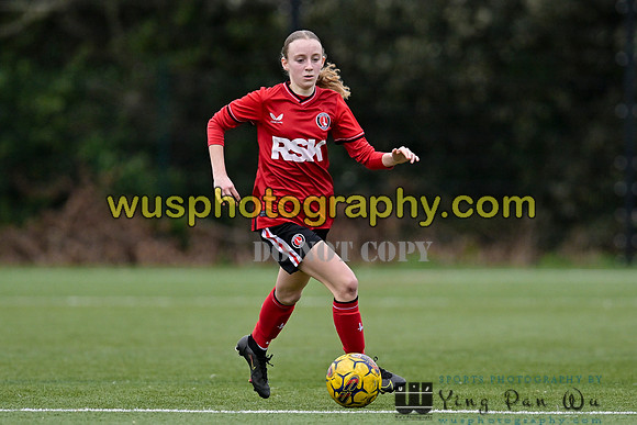 20240217-155212 Charlton Athletic Academy Girls U14 v Kings Hill FC Girls U15