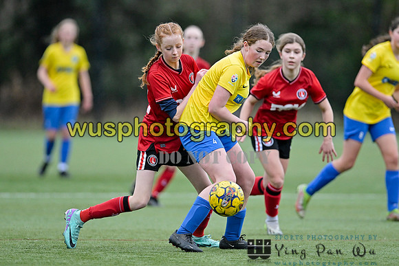 20240217-163137 Charlton Athletic Academy Girls U14 v Kings Hill FC Girls U15