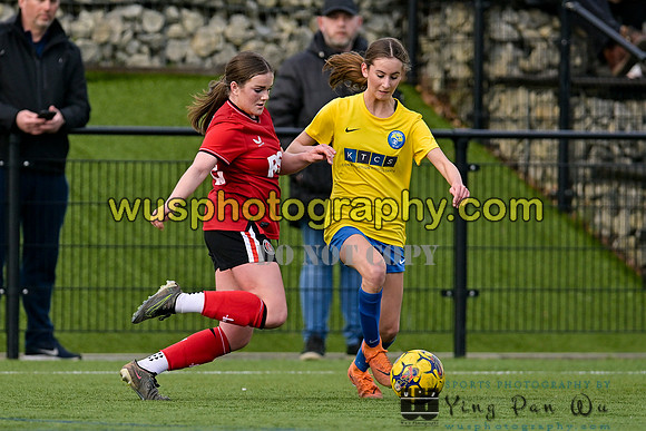 20240217-151550 Charlton Athletic Academy Girls U14 v Kings Hill FC Girls U15
