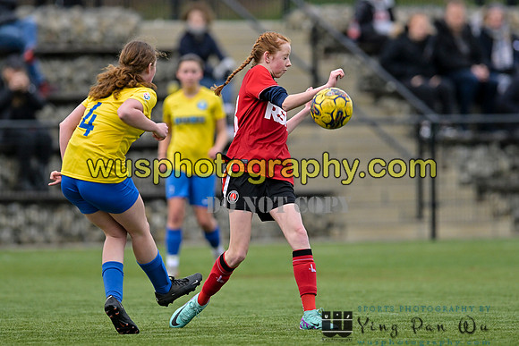 20240217-155600 Charlton Athletic Academy Girls U14 v Kings Hill FC Girls U15