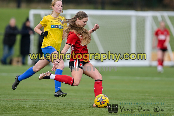 20240217-152708C Charlton Athletic Academy Girls U14 v Kings Hill FC Girls U15