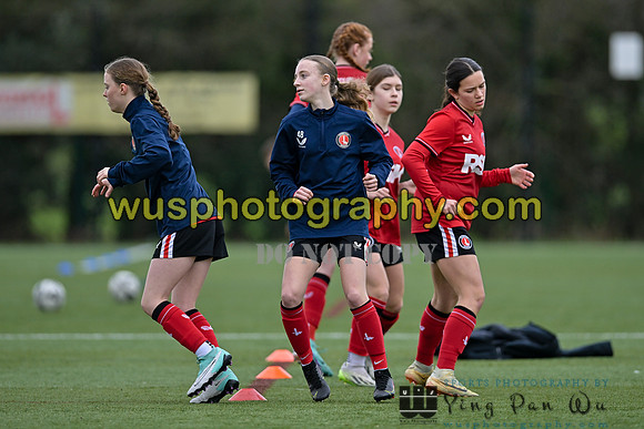 20240217-142404 Charlton Athletic Academy Girls U14 v Kings Hill FC Girls U15