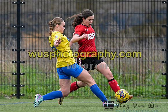 20240217-161711 Charlton Athletic Academy Girls U14 v Kings Hill FC Girls U15