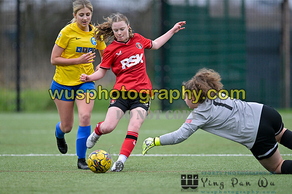20240217-161716 Charlton Athletic Academy Girls U14 v Kings Hill FC Girls U15