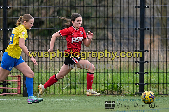 20240217-161710 Charlton Athletic Academy Girls U14 v Kings Hill FC Girls U15