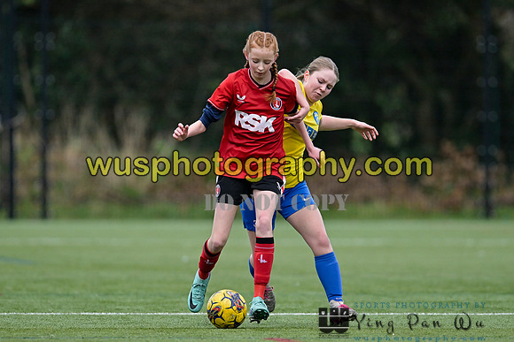 20240217-154207A Charlton Athletic Academy Girls U14 v Kings Hill FC Girls U15
