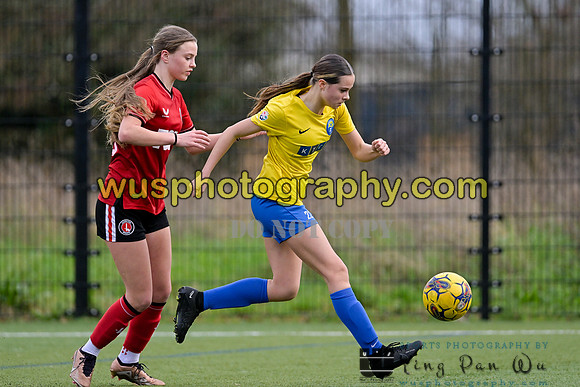 20240217-153038 Charlton Athletic Academy Girls U14 v Kings Hill FC Girls U15