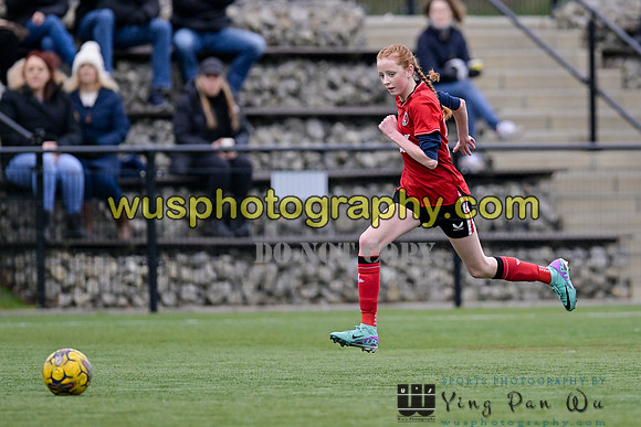 20240217-160021A Charlton Athletic Academy Girls U14 v Kings Hill FC Girls U15