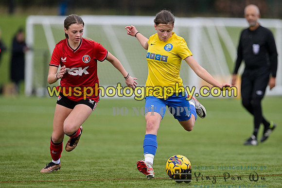 20240217-150515A Charlton Athletic Academy Girls U14 v Kings Hill FC Girls U15