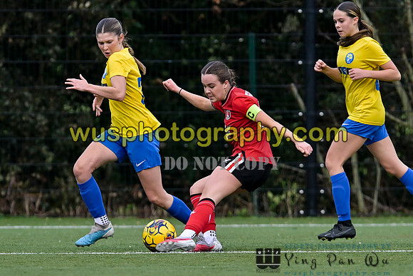 20240217-152442 Charlton Athletic Academy Girls U14 v Kings Hill FC Girls U15