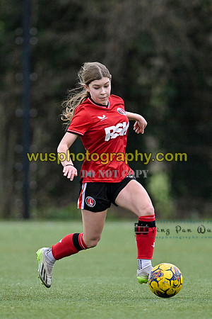 20240217-160718C Charlton Athletic Academy Girls U14 v Kings Hill FC Girls U15