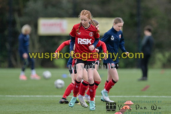 20240217-142409 Charlton Athletic Academy Girls U14 v Kings Hill FC Girls U15