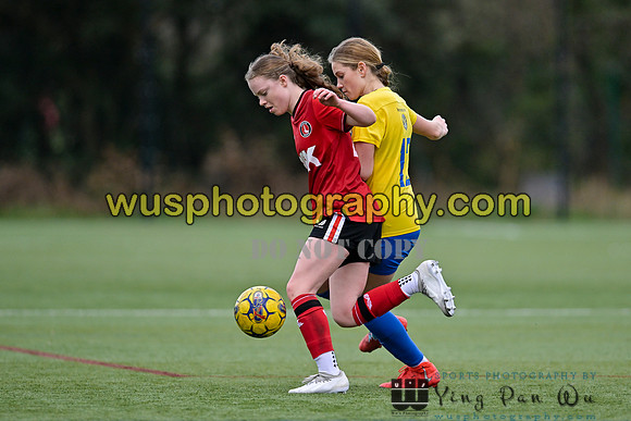 20240217-154130 Charlton Athletic Academy Girls U14 v Kings Hill FC Girls U15