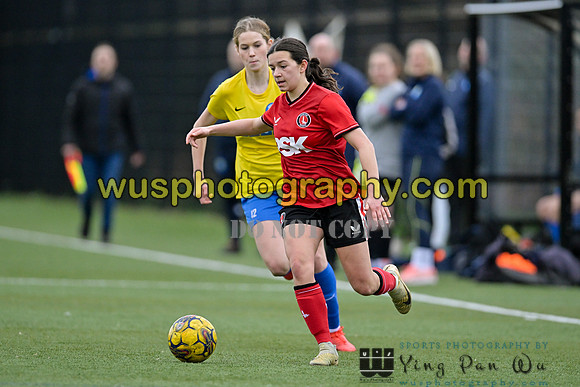 20240217-160725 Charlton Athletic Academy Girls U14 v Kings Hill FC Girls U15