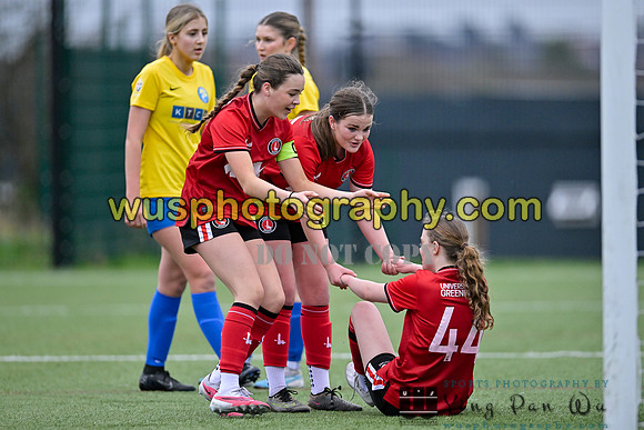 20240217-161721A Charlton Athletic Academy Girls U14 v Kings Hill FC Girls U15