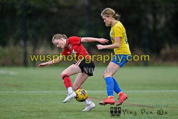 20240217-154130A Charlton Athletic Academy Girls U14 v Kings Hill FC Girls U15