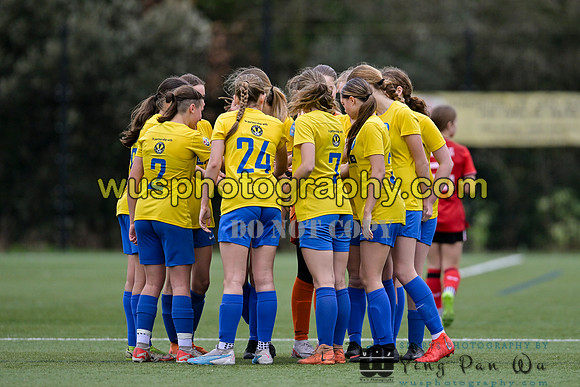 20240217-154959 Charlton Athletic Academy Girls U14 v Kings Hill FC Girls U15