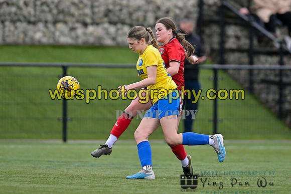 20240217-161101 Charlton Athletic Academy Girls U14 v Kings Hill FC Girls U15