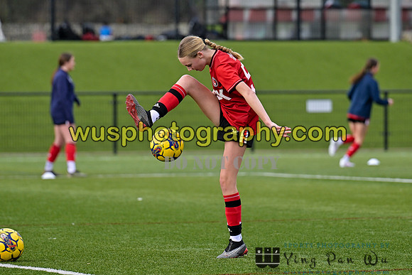 20240217-142733 Charlton Athletic Academy Girls U14 v Kings Hill FC Girls U15