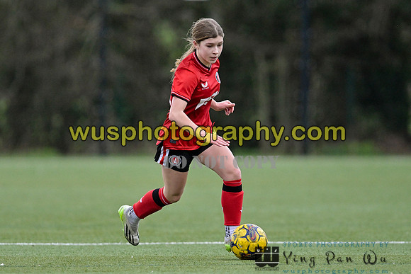 20240217-160722 Charlton Athletic Academy Girls U14 v Kings Hill FC Girls U15