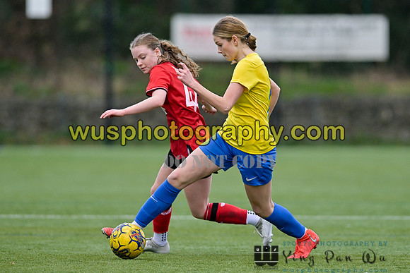 20240217-154132 Charlton Athletic Academy Girls U14 v Kings Hill FC Girls U15
