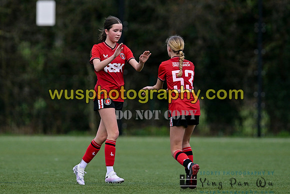 20240217-152345 Charlton Athletic Academy Girls U14 v Kings Hill FC Girls U15