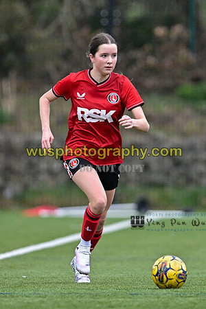 20240217-162413A Charlton Athletic Academy Girls U14 v Kings Hill FC Girls U15