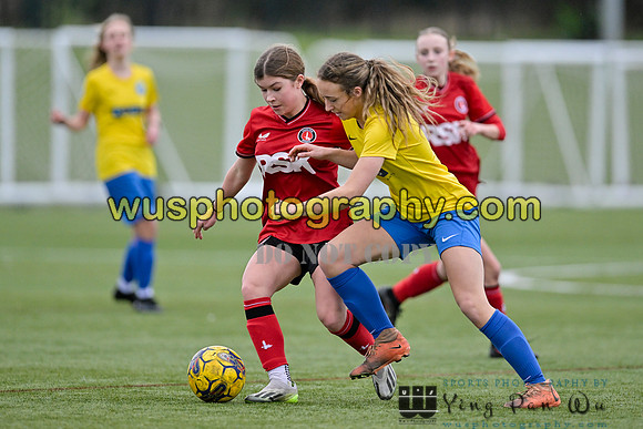 20240217-161135 Charlton Athletic Academy Girls U14 v Kings Hill FC Girls U15