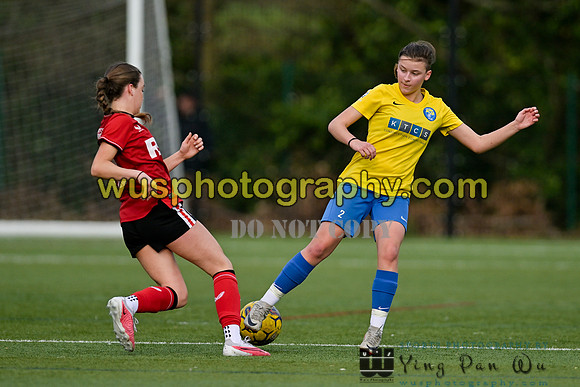 20240217-152009 Charlton Athletic Academy Girls U14 v Kings Hill FC Girls U15