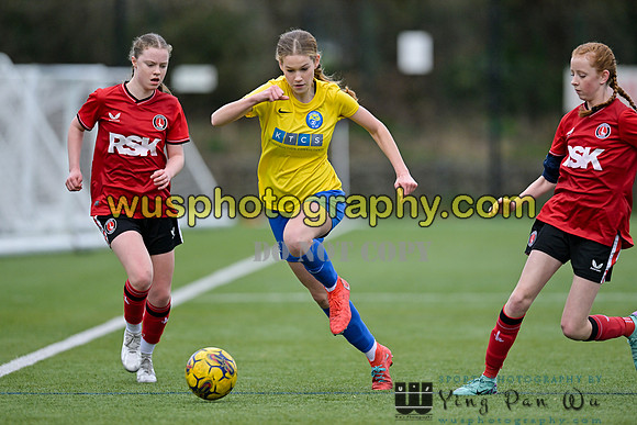 20240217-154134G Charlton Athletic Academy Girls U14 v Kings Hill FC Girls U15