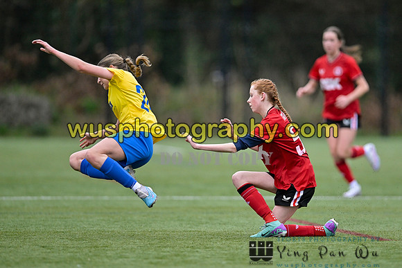 20240217-161840C Charlton Athletic Academy Girls U14 v Kings Hill FC Girls U15