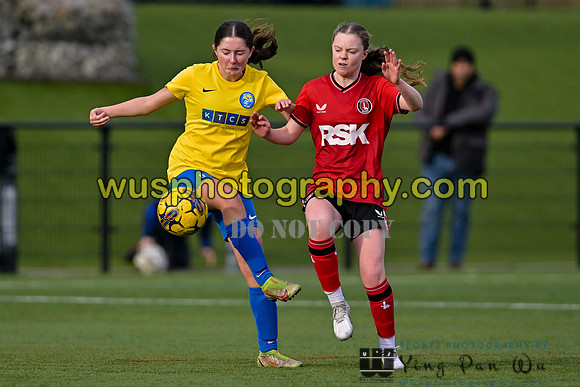 20240217-151918A Charlton Athletic Academy Girls U14 v Kings Hill FC Girls U15